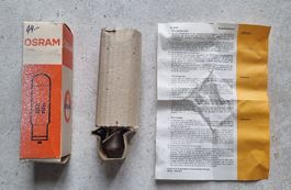 Alte Projektorenlampe von OSRAM 100V 1000W 10 A