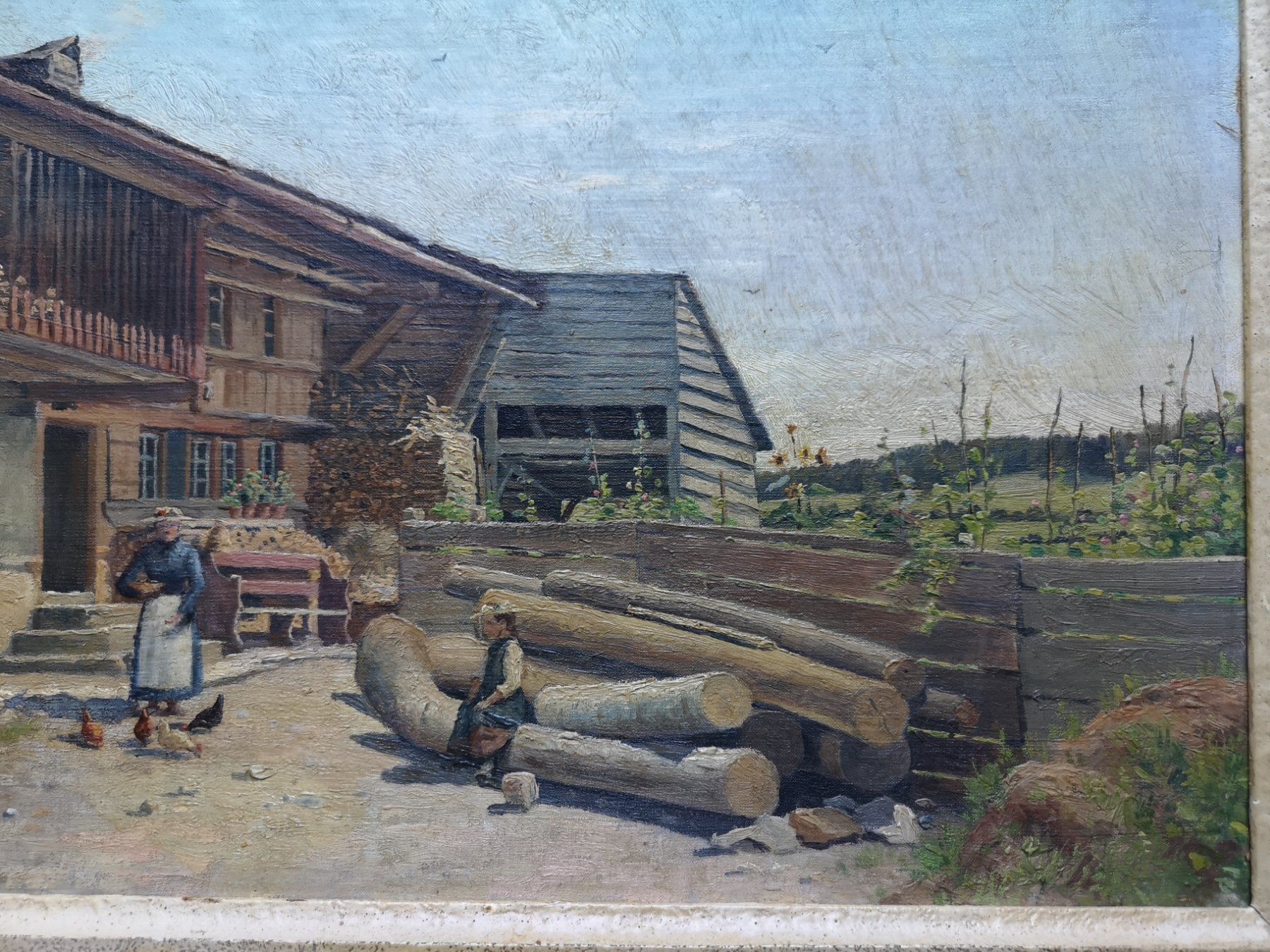 Dipinti: Tableau original d'Arthur Herzog – Usato da Conthey venduto da Cathlouz 5