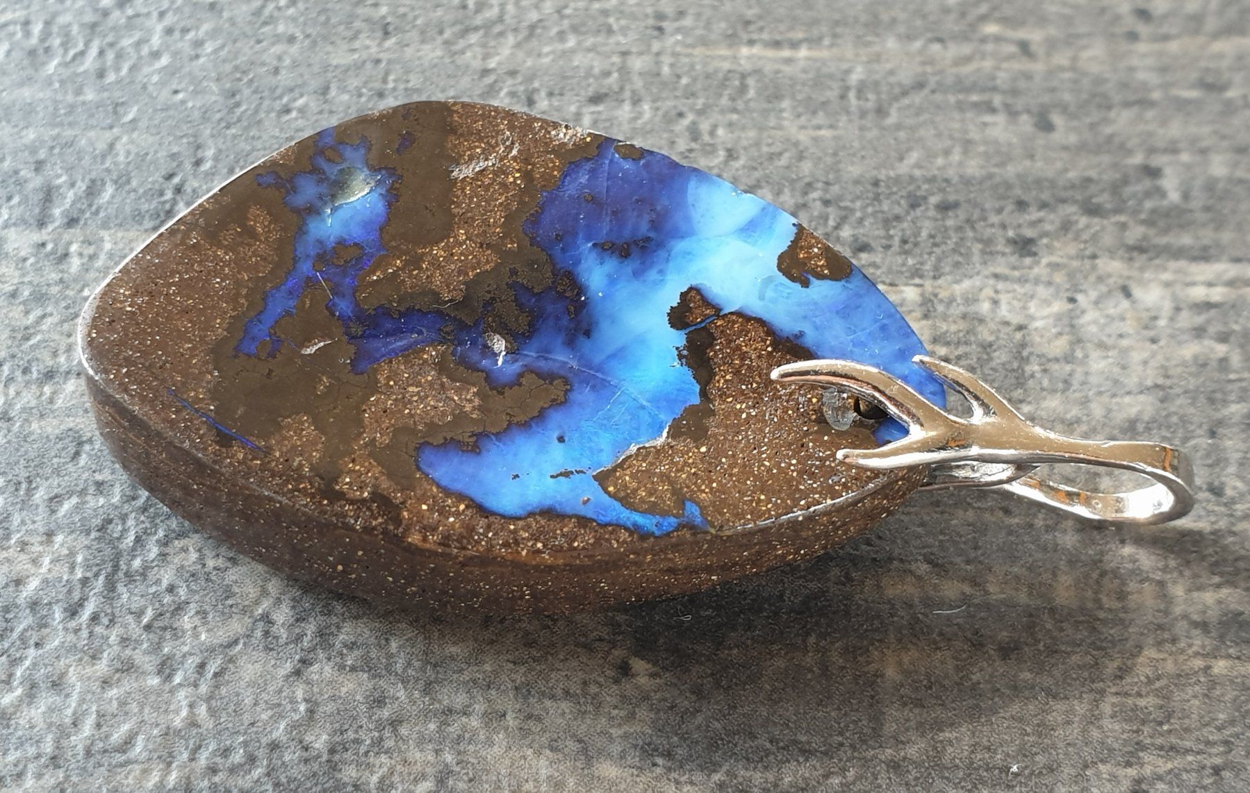 Ciondoli: Anhänger Boulder Opal. – Nuovo (secondo la descrizione) da Niederbüren venduto da Raphael014 1