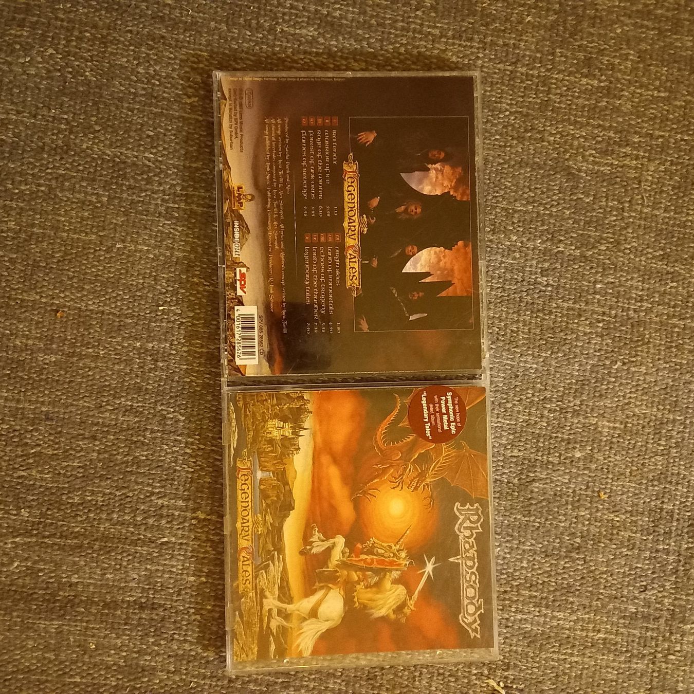 CD: Rhapsody- legendery... – Usato da St-Cergue venduto da VeganWarrior