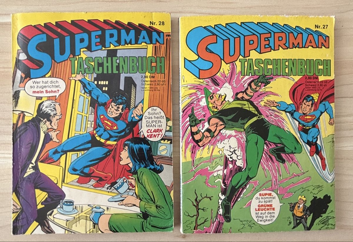 Comics: Superman Ehapa Taschenbuch 27,28 guter Zustand  – Gebraucht aus Kehrsatz von Raboy
