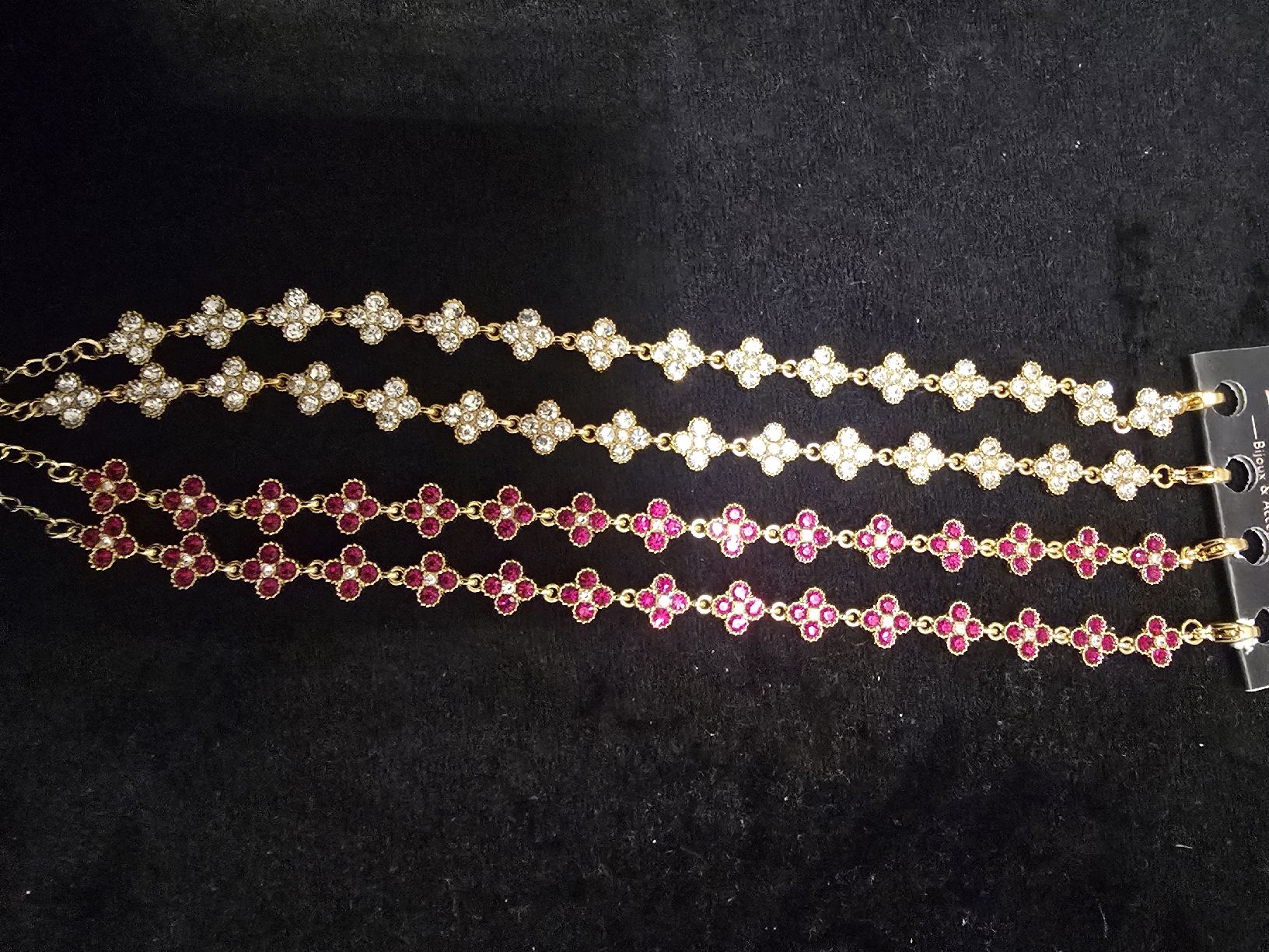 Armbänder & -reifen: bracelets Za Perlière fleurs strass neuf – Neu und originalverpackt aus prilly von amelbara 2