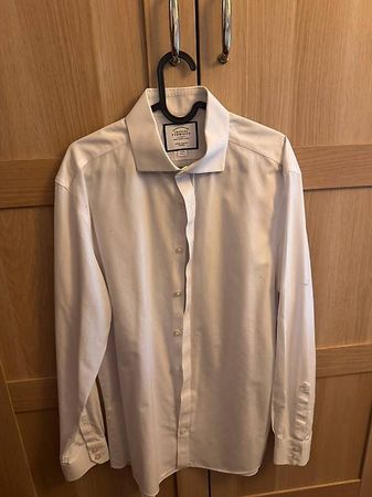 Charles Tyrwhitt Hemd Extra Slim Fit Bügelfrei Größe L 41-16