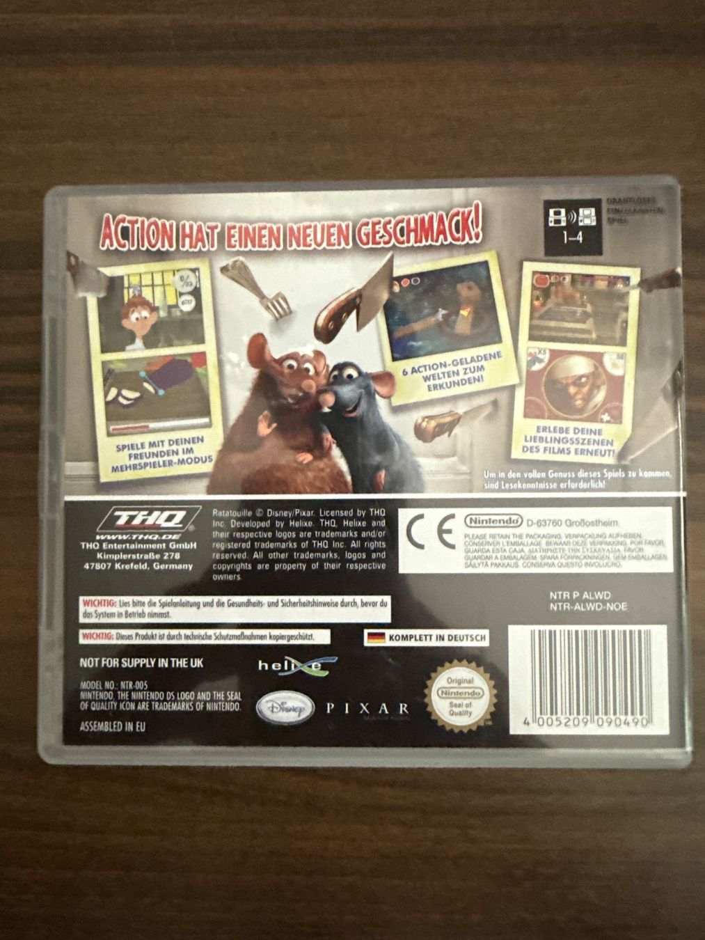 Nintendo Giochi: Disney Ratatouille DS – Usato da Châtelaine venduto da jas_9wnr 2