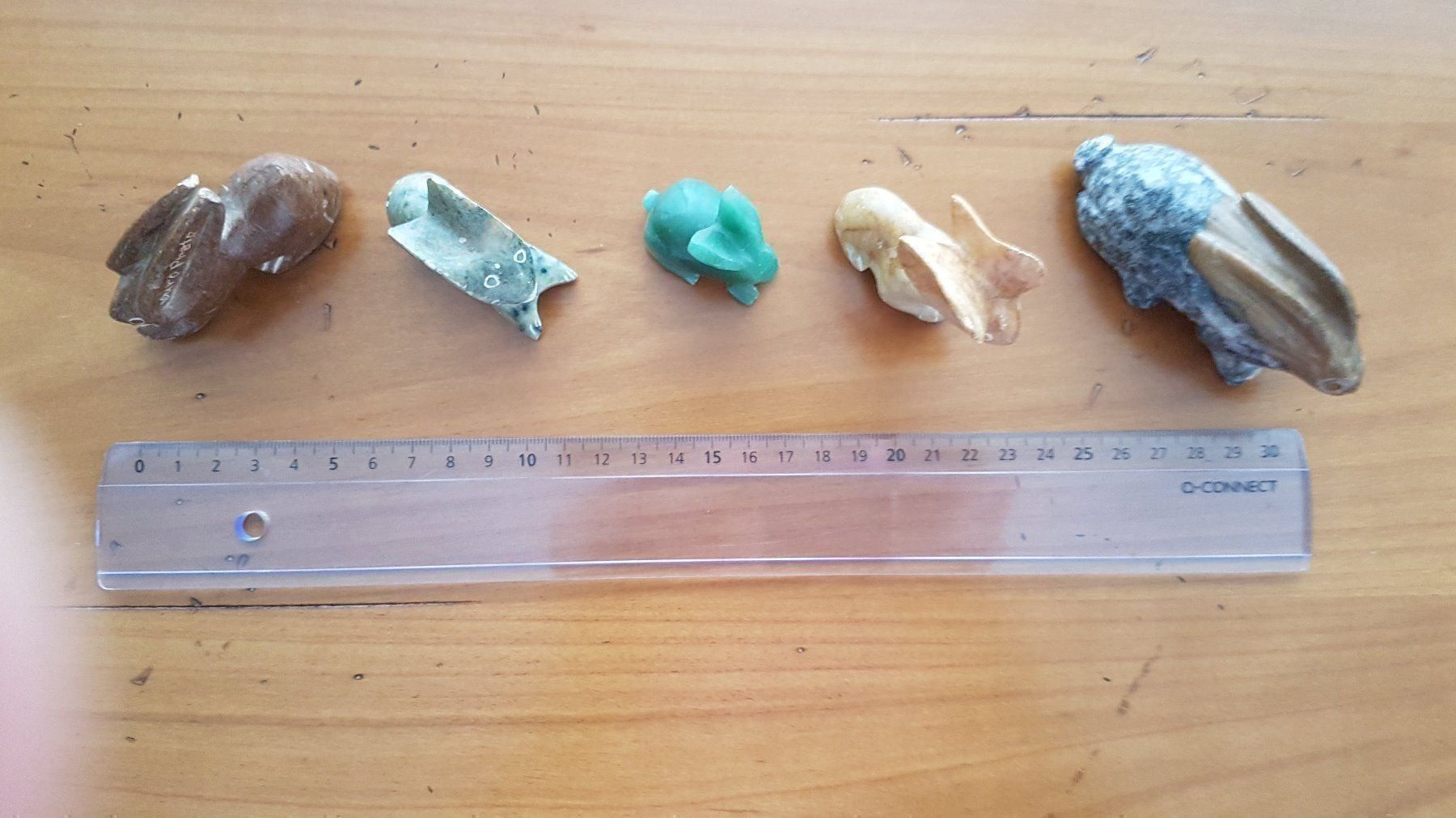 Alle Dekorationen: Hasen Sammlung aus Stein 5 Stück Deko – Gebraucht aus Buchrain von rom_r5bh 3
