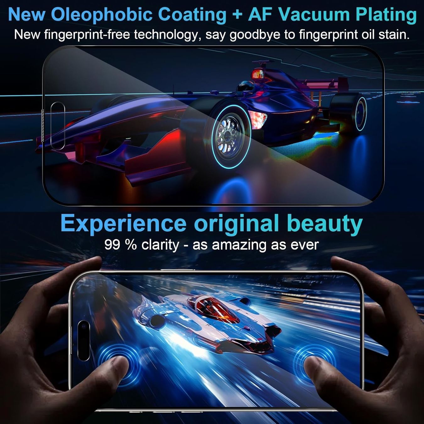 Ritocchi & pellicole di protezione: Aerku 360° Privacy Panzerglas iPhone 16 Pro – Nuovo (secondo la descrizione) da Dietikon venduto da The-Star-Shop 3