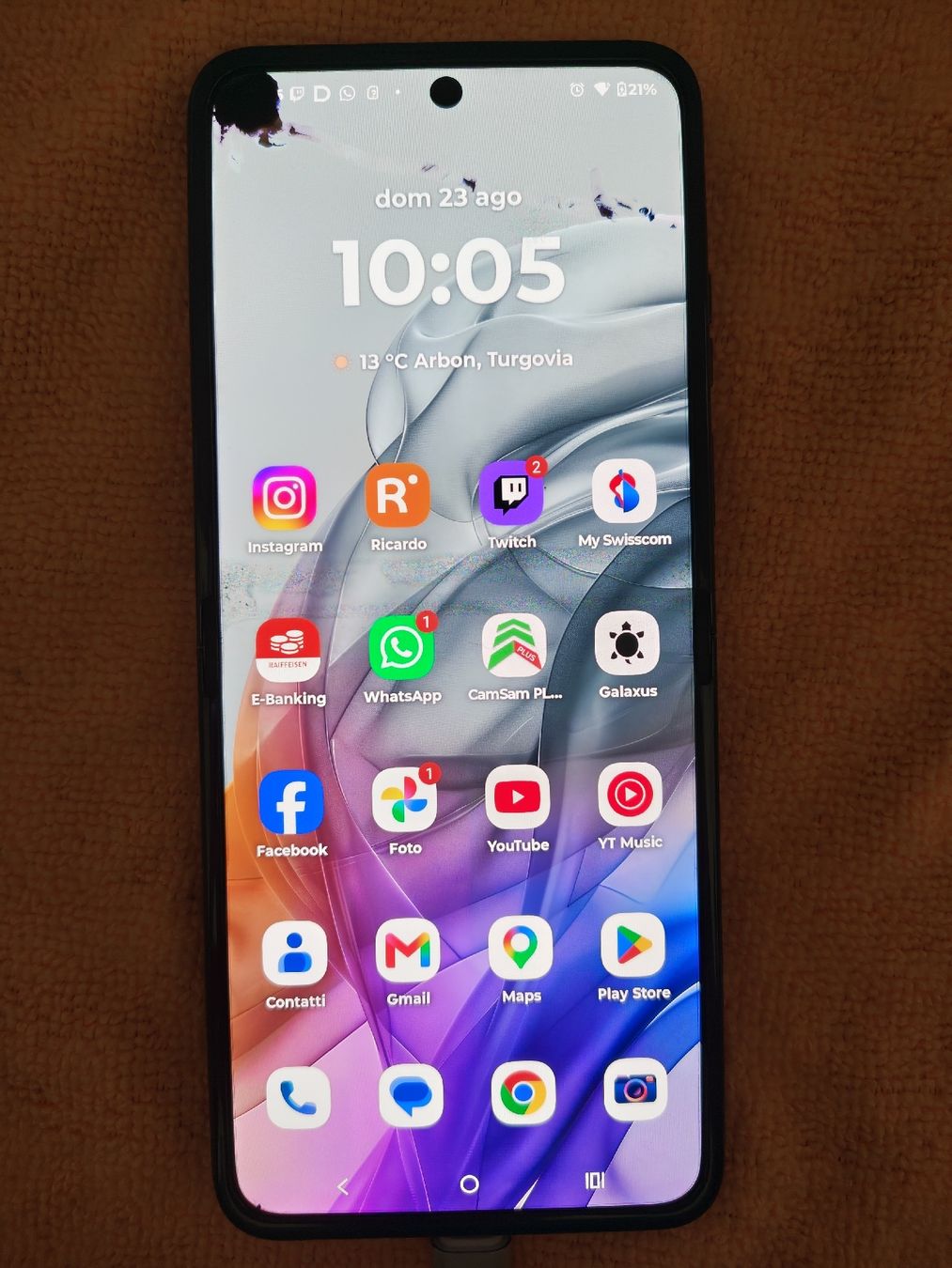 Motorola Telefoni cellulari / Smartphones: Motorola razr 50 Ab 1.- – Usato da Arbon venduto da LucaItaliano