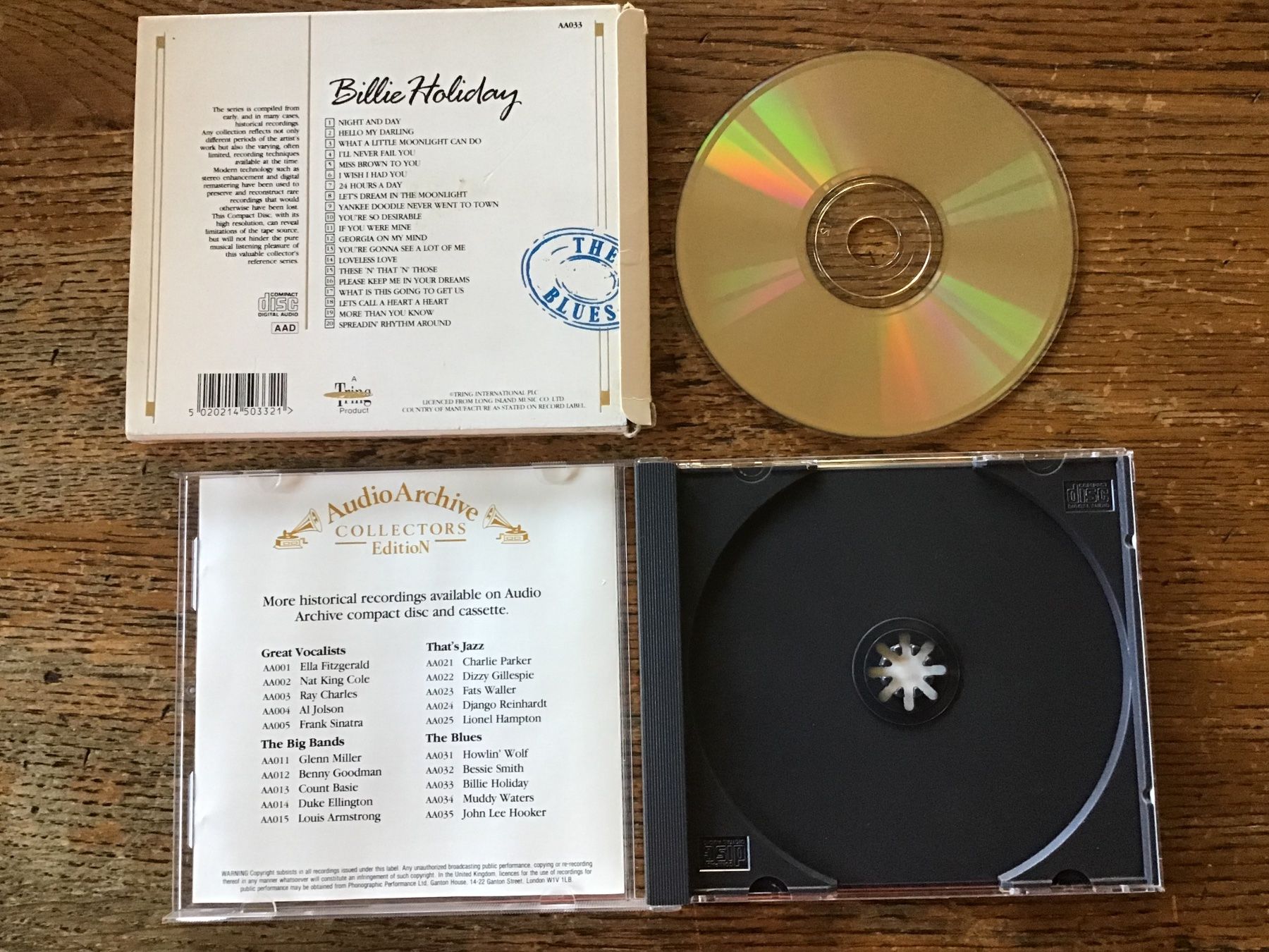 CDs: CD Billie Holiday – Gebraucht aus Fully von Ruby97 2