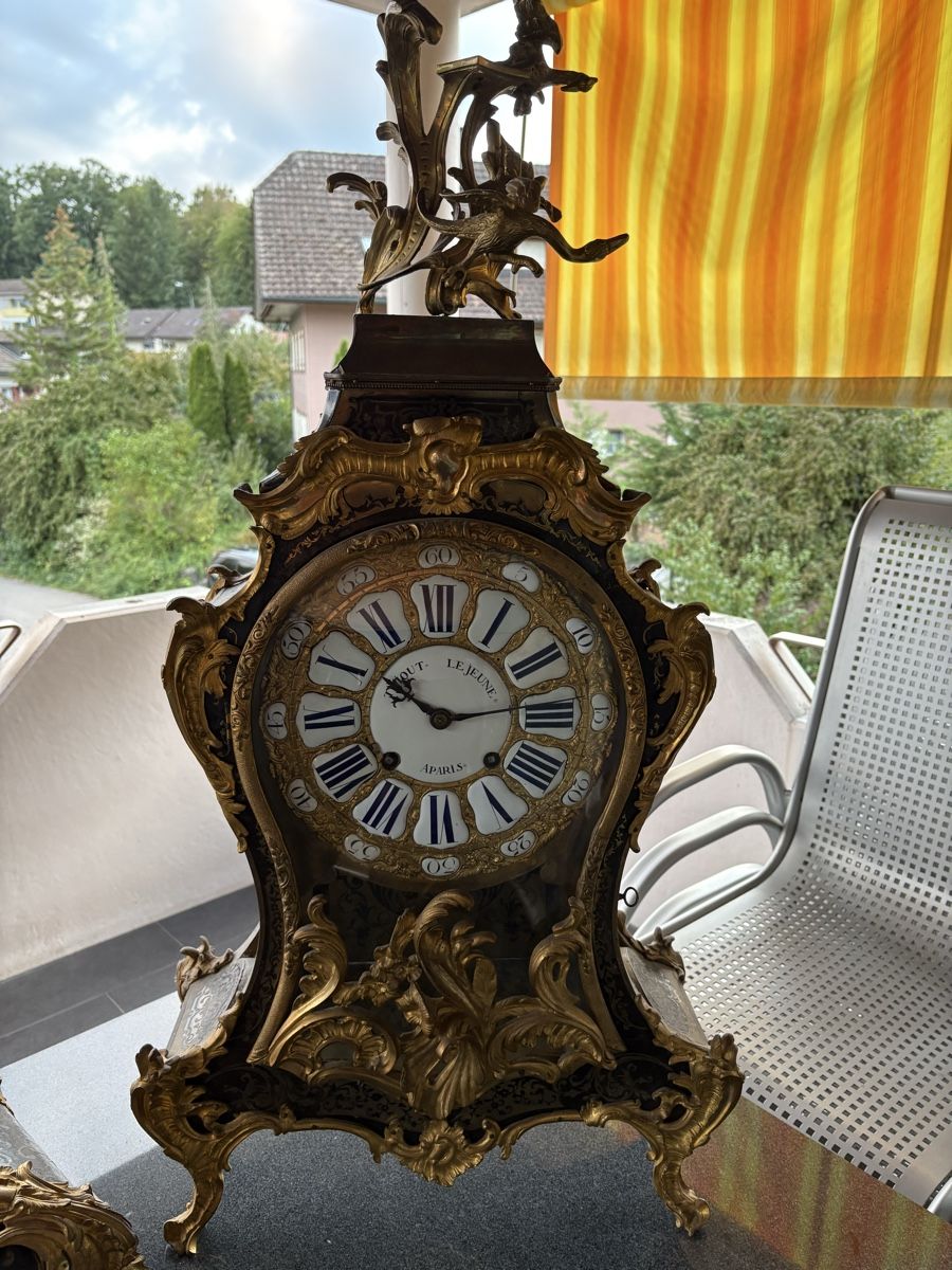 Stand- & Wanduhren: Antike Boulle Pendule 18jh. – Gebraucht aus Emmenbrücke von Antikvogel 1