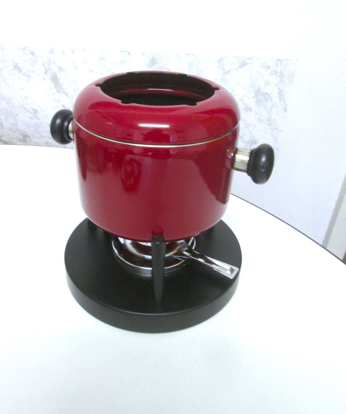 Elettrodomestici da cucina: Bourguignon- oder Chinoise-Fondue-Set mit 6 neuen Gabeln – Usato da Sementina venduto da babucia 1