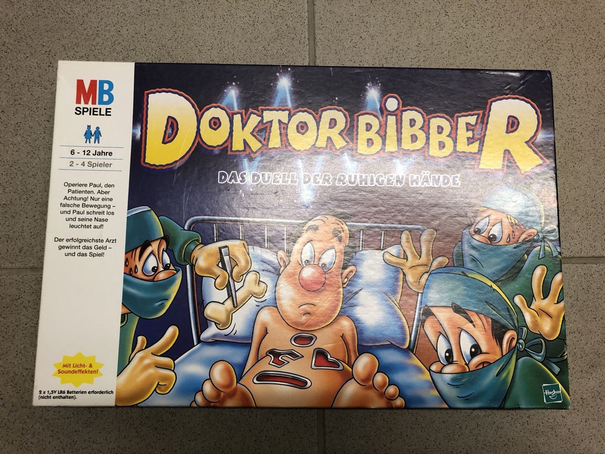 Giochi: Doktor Bibber Vintage Spiel 1999 – Usato da Brugg AG venduto da Vintage_und_Allerlei