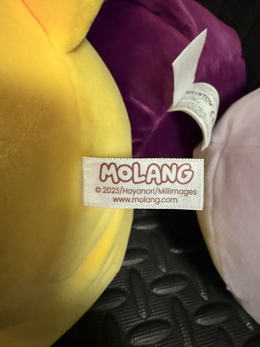 Nici Giocattoli: Squishmallows Plüschtiere 3er Set Molang  – Usato da Baar venduto da Step_5 3