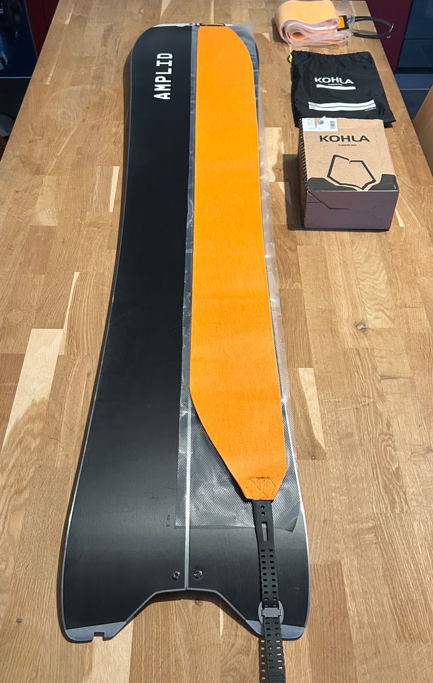 Board: Splitboard Amplid Surf Shuttle 2026 mit Fellen – Nuovo (secondo la descrizione) da Savognin venduto da til_pwz5