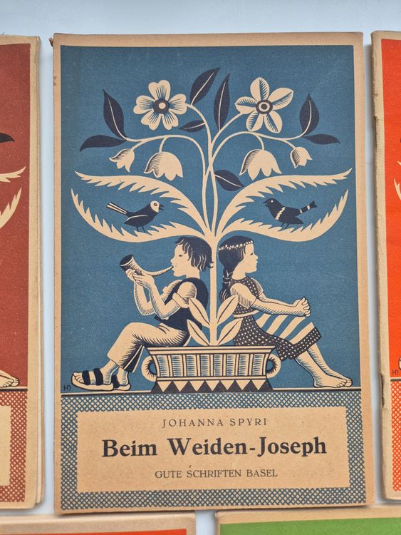 Livres: 5 alte Johanna Spyri Hefte    von Gute Schriften Basel – D'occasion à Niederweningen par Obson 2