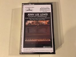 Jerry Lee Lewis - Country Memories - Musikkassette Top! Rar.
