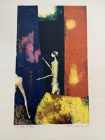 MICHELE MAINOLI LITHOGRAPHIE SIGNIERT  NUMMERIERT