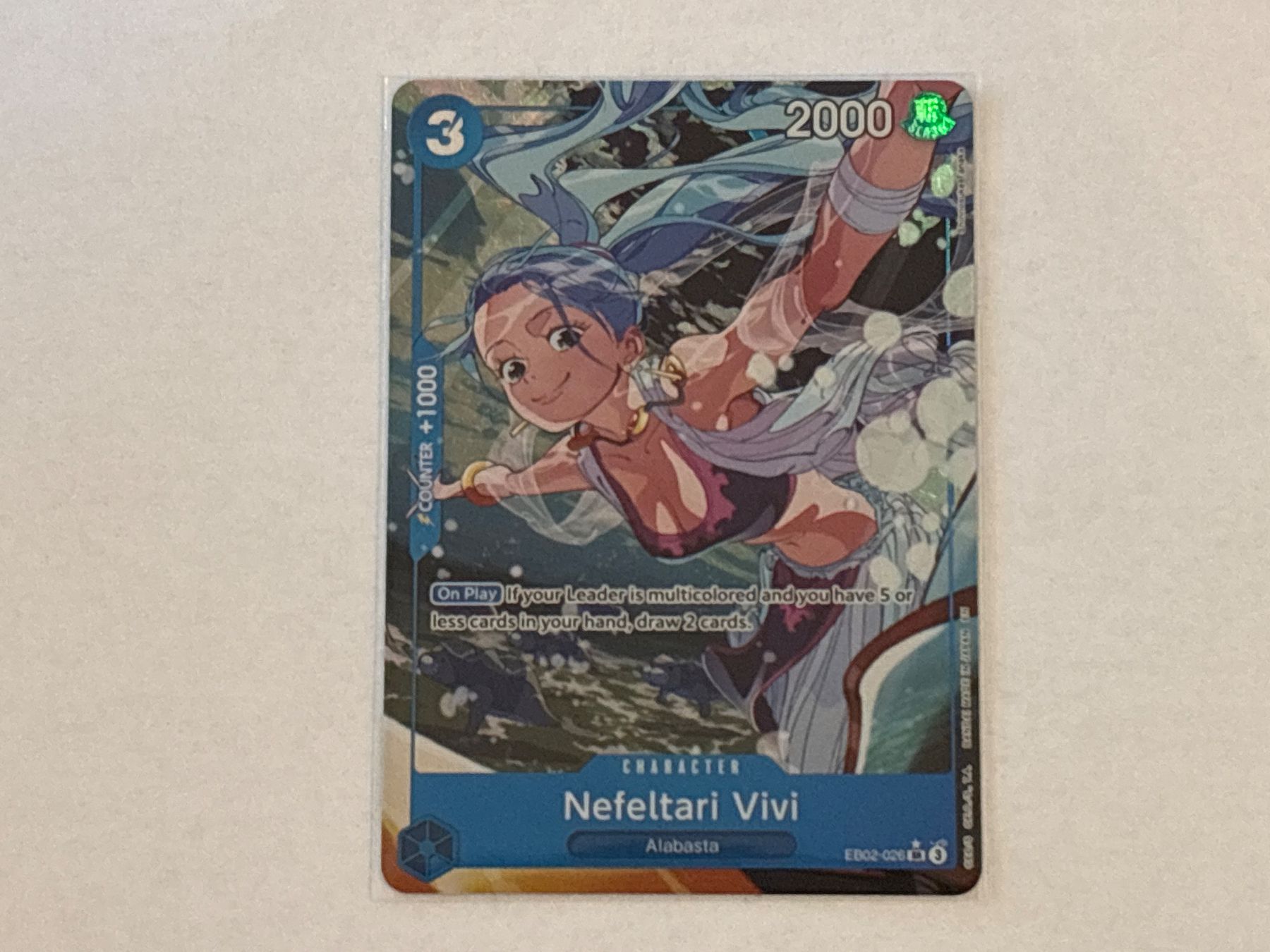 Bandai Carte collezionabili: One Piece TCG CARD EB02-026 ENG – Nuovo (secondo la descrizione) da Schaffhausen venduto da Brickorama0815