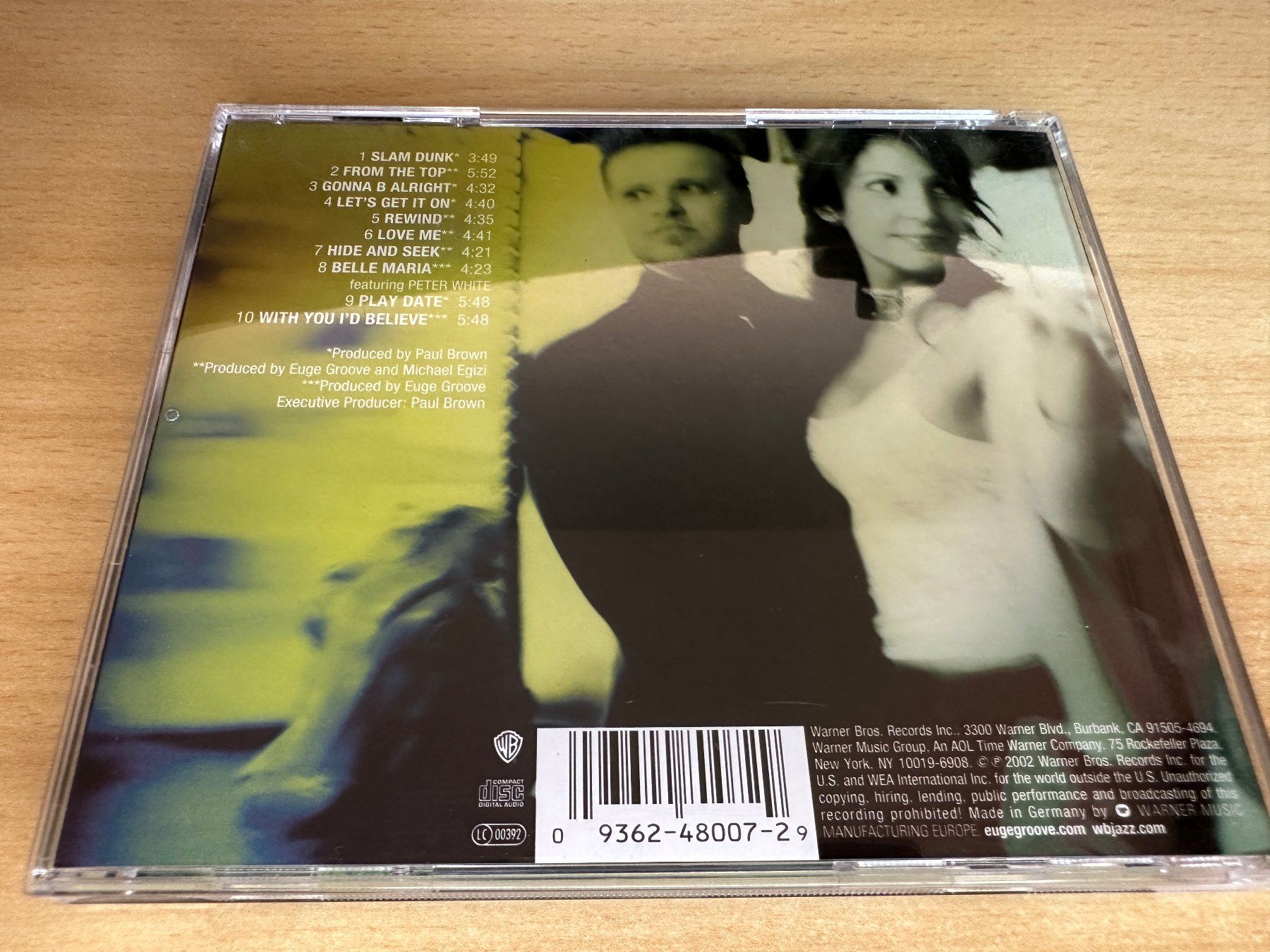 CDs: Euge Groove – Play Date – Gebraucht aus Rikon im Tösstal von Alpenmutz 1