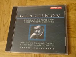 Glazunov Symphony No. 2 Coronation Cantata Soloists CD
