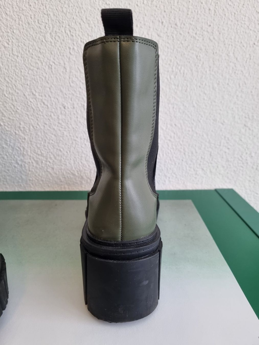 Dosenbach Scarpe da donna: Boots Gr. 37 grün-grau matt – Nuovo (secondo la descrizione) da Zofingen venduto da Felpa 4