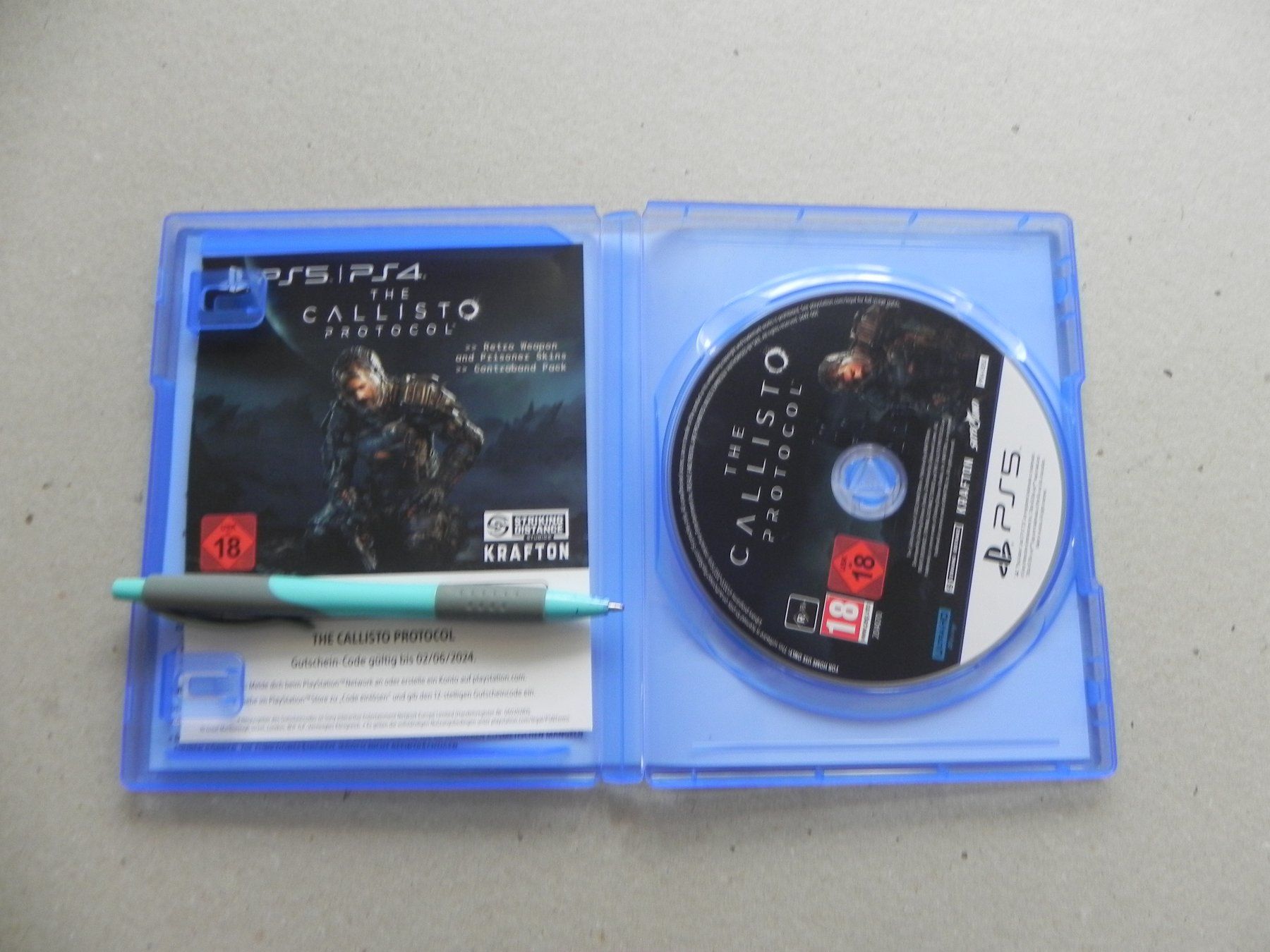Sony Spiele: Game Sony Playstation PS 5 Callisto Protocol Day one Edition – Gebraucht aus Siebnen von krimsie 2