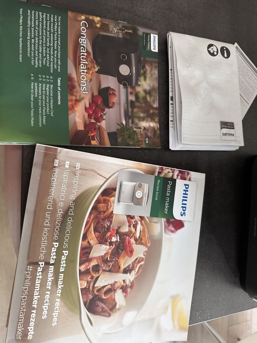 Philips Küchengeräte: Philips pasta maker + pour biscuits – Gebraucht aus St-Prex von boutique2505 2