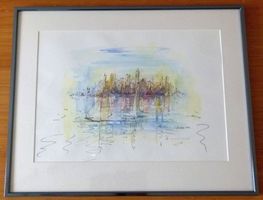 Schönes Bild der Künstlerin Jlse Stocker / Motiv: New York