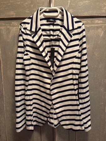 G White . SP2532/R11/61 - Blazer - riga avorio/navy - S