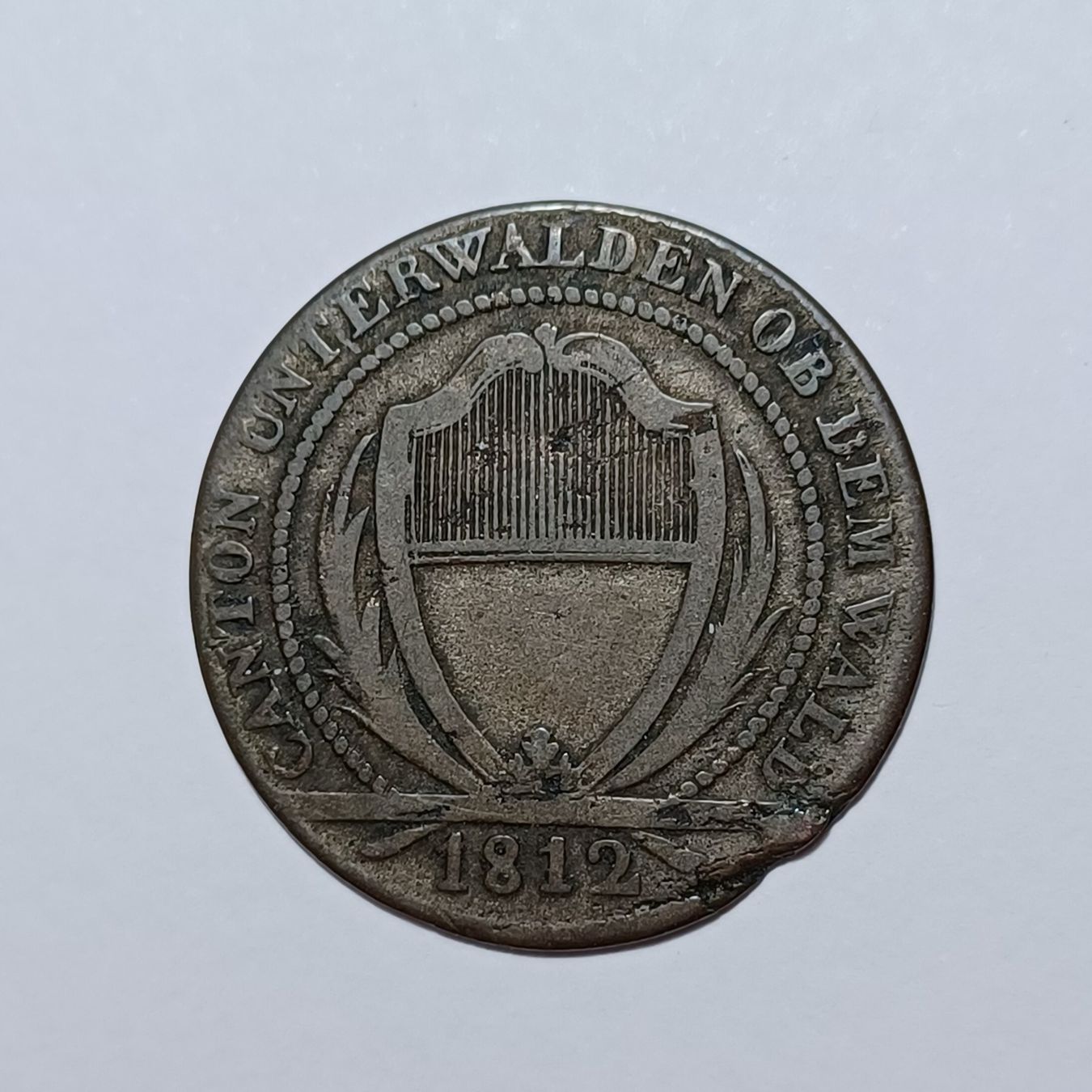 Tutti le monete: Batzen 1812 Obwalden ss – Usato da Pfäffikon ZH venduto da Schweizer_Muenzen 1