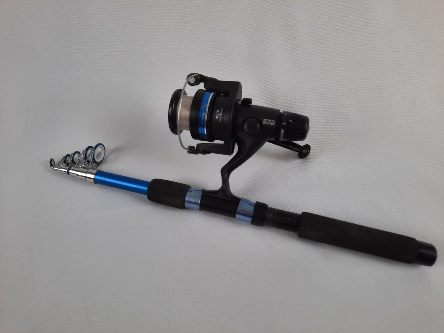 Angelruten: Angelrute Blue Wave inkl. Spule – Gebraucht aus Beinwil am See von Restwert_Beinwil