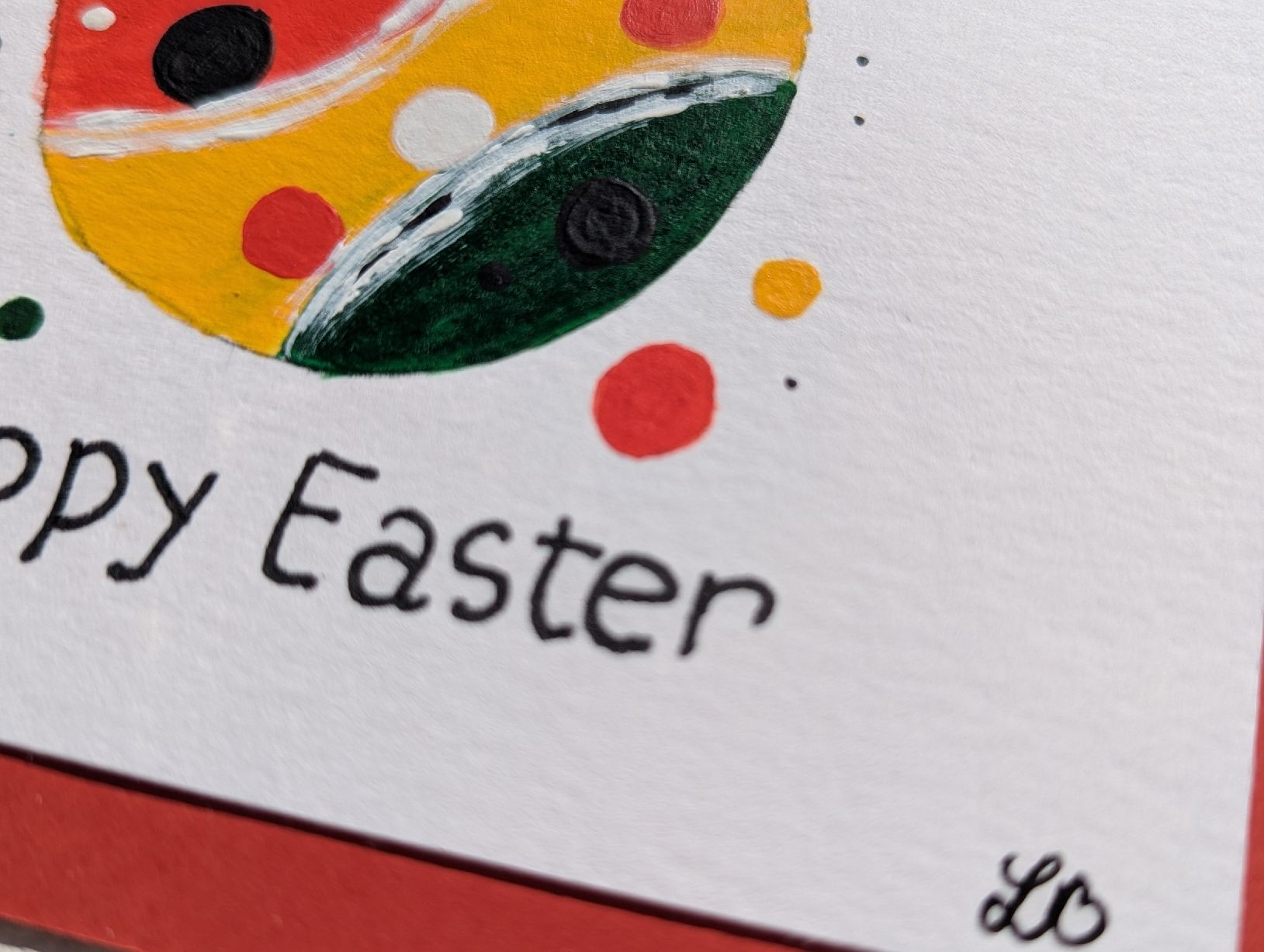 Cartoline: Handmade Easter Card - Unique Spring Decoration – Nuovo e nell'imballaggio originale da Winterthur venduto da LaVieColor 3