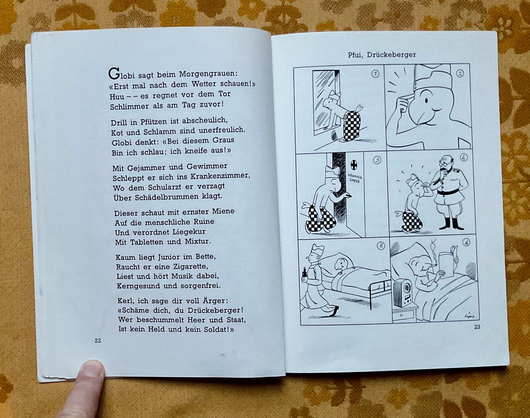 Libri: Globi Buch von 1972 – Usato da Endingen venduto da nathan05 5
