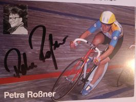 Petra Roßner - Olympiasieg- handsigniert - mit Sonderstempel