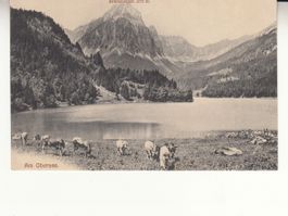 Obersee ca. 1900, mit Stempel Seewirtschaft
