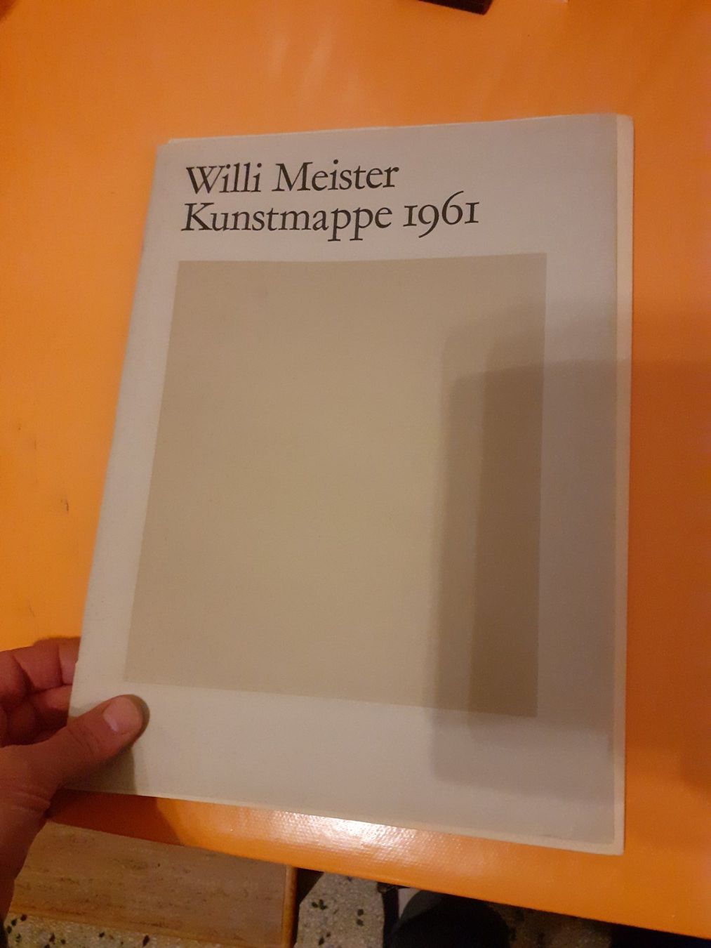 Libri: Willi Meister Kunstmappe 1961 plus Holzschnitte – Usato da Zürich venduto da benski34