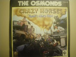 Vinyl Single Osmonds - Crazy Horse