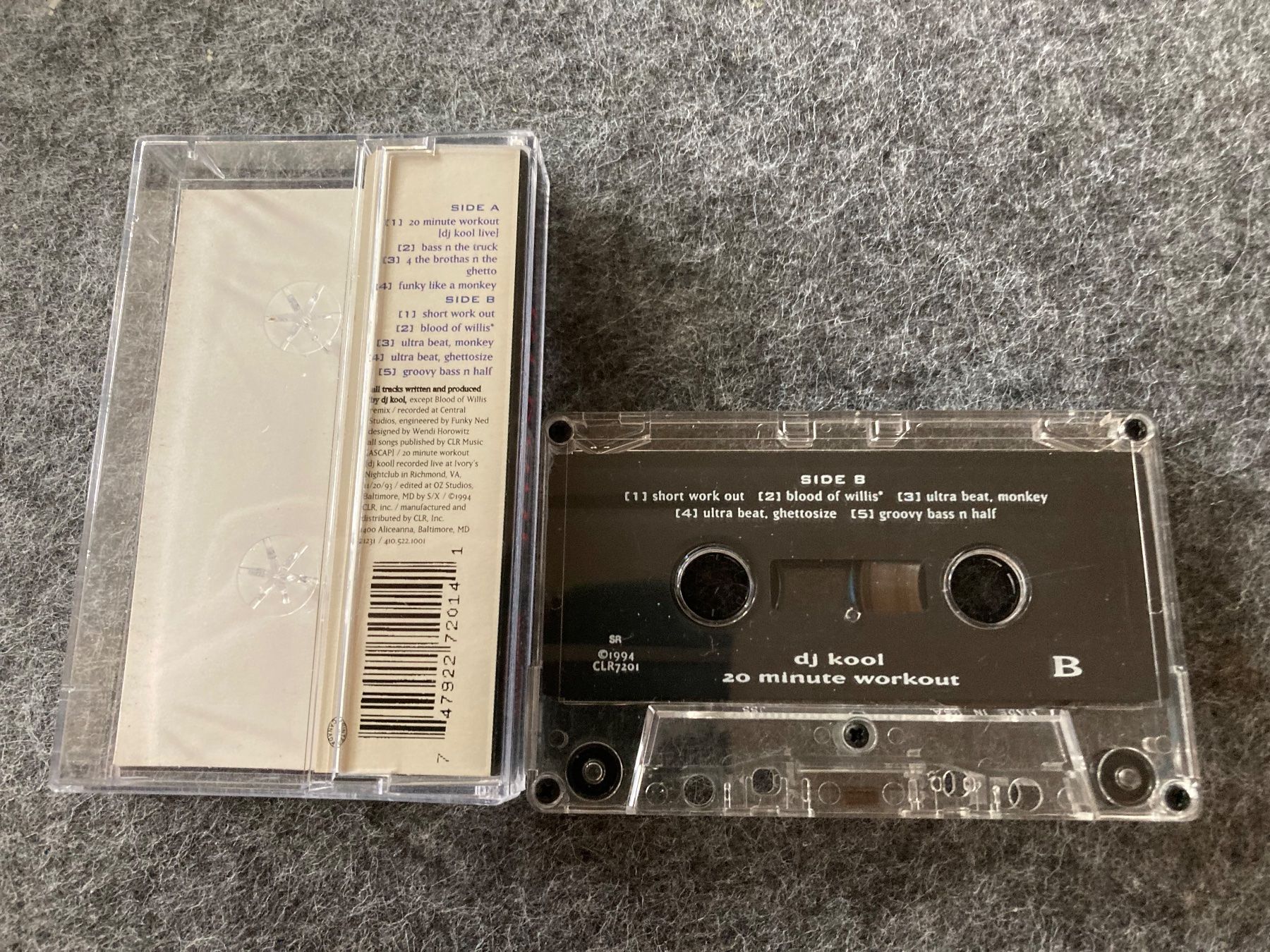 Musicassette: DJ Kool - 20 Minute Workout (MC) – Usato da Fribourg venduto da Karushi 4