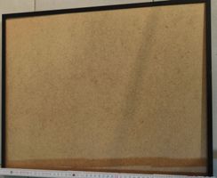 Grosse schwarze Bilderrahmen-Leiste für Bilder