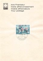 Frankaturquittung BERN 1965 ab 1.--