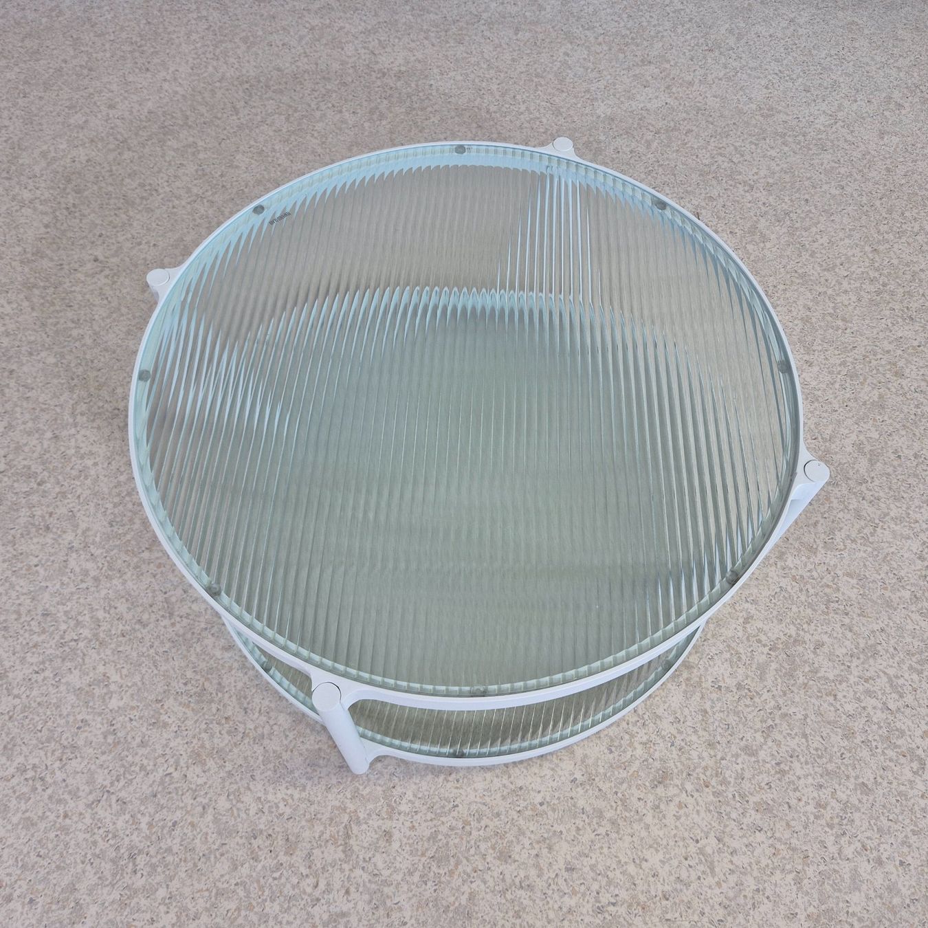 Tische: Couchtisch Salontisch Tisch mit Glasablage Metall – Gebraucht aus Nottwil von Wondewa-Shop 3