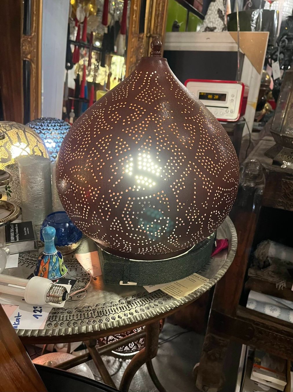 Lampade: Orientalische Bodenlampe mit filigranem Muster | LIQUIDATION – Nuovo (secondo la descrizione) da Zürich venduto da Hnikbay