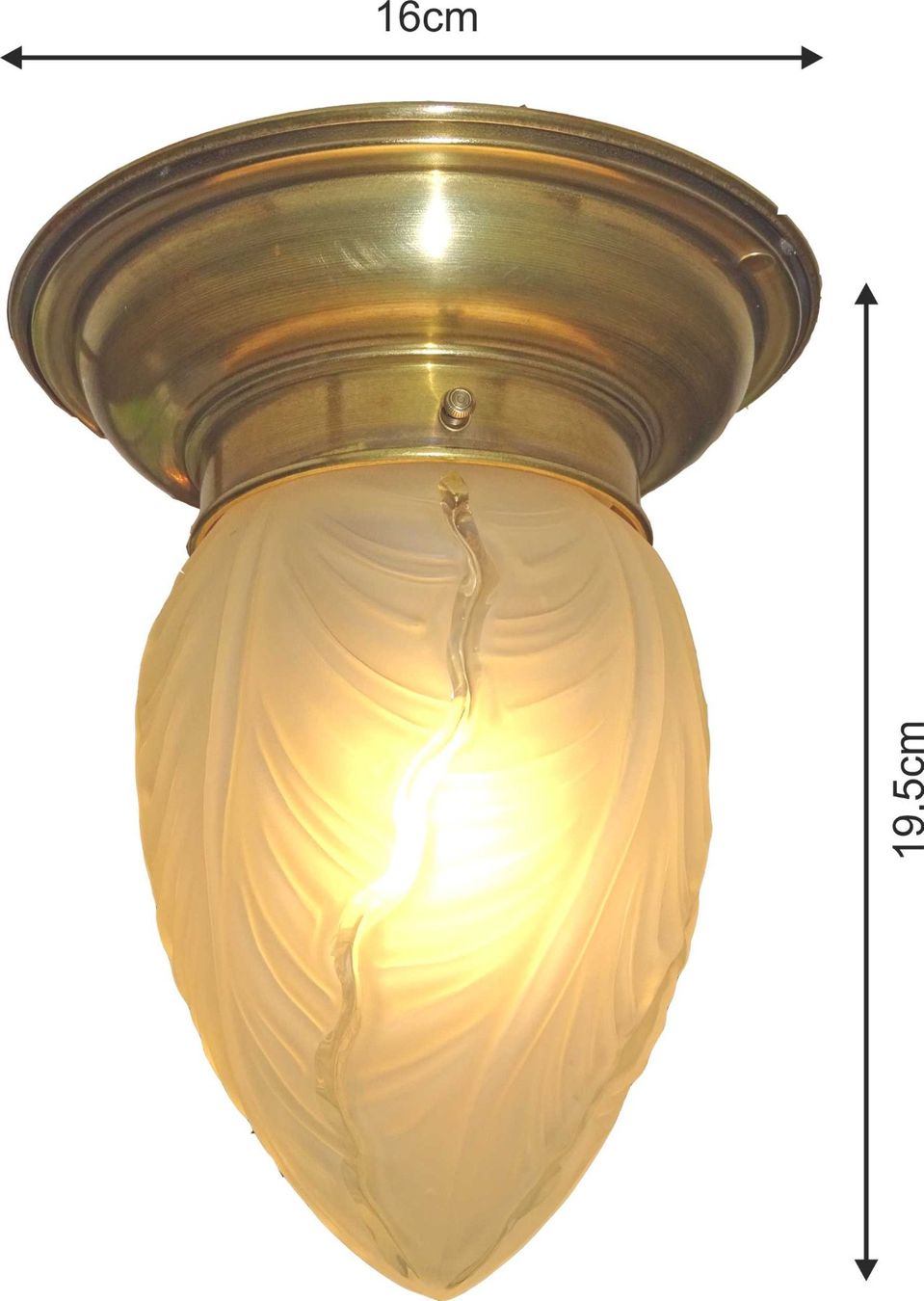 Lampadari & plafoniere: Deckenlampe Jugendstil – Nuovo (secondo la descrizione) da Malters venduto da ADA011 5