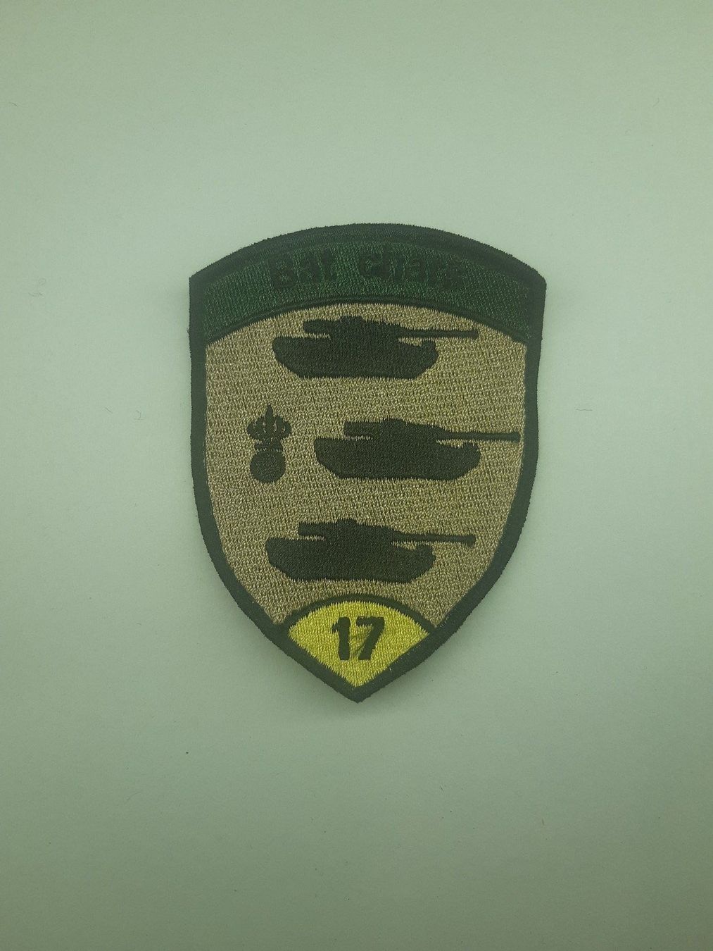 Schweizer Armee Plaketten & Abzeichen: BADGE ECUSSON MILITAIRE SUISSE BAT CHARS 17 – Neu (gemäss Beschreibung) aus Domdidier von baumeyer-seb