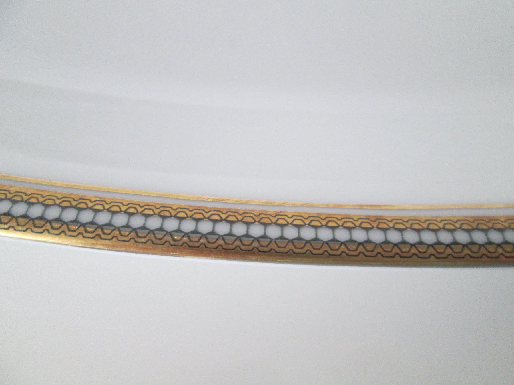Servierplatten: Servierplatten oval mit Goldrand -2er-Set – Gebraucht aus Movelier von KRASI61 5