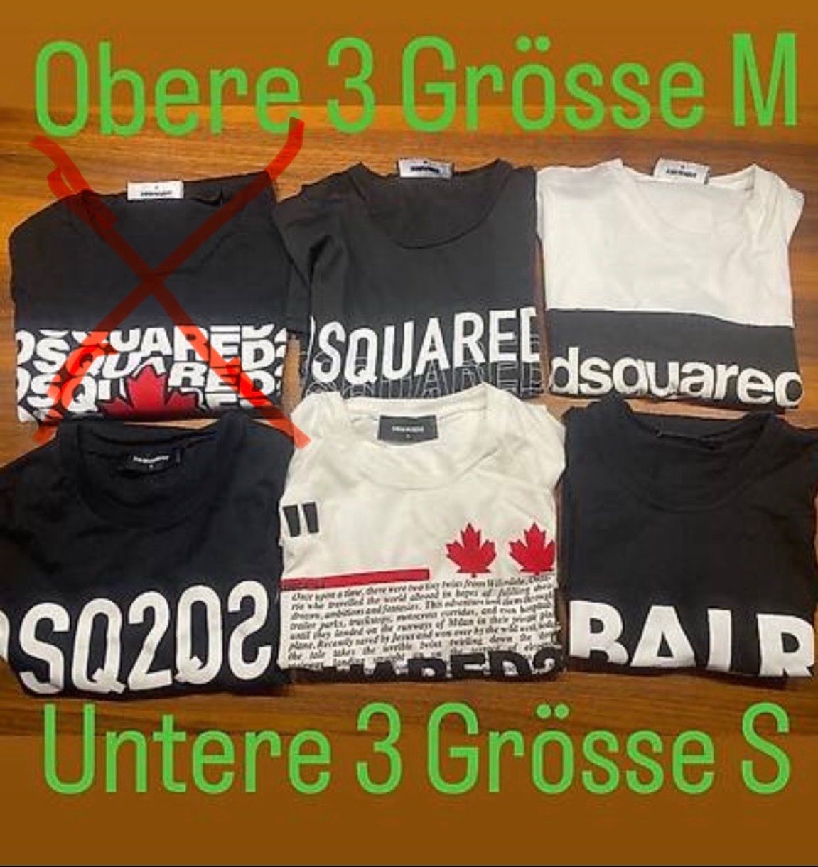 Dsquared2 T-shirt: Dsquared2 / BALR Originale Tshirts – Usato da Sursee venduto da Aleksis