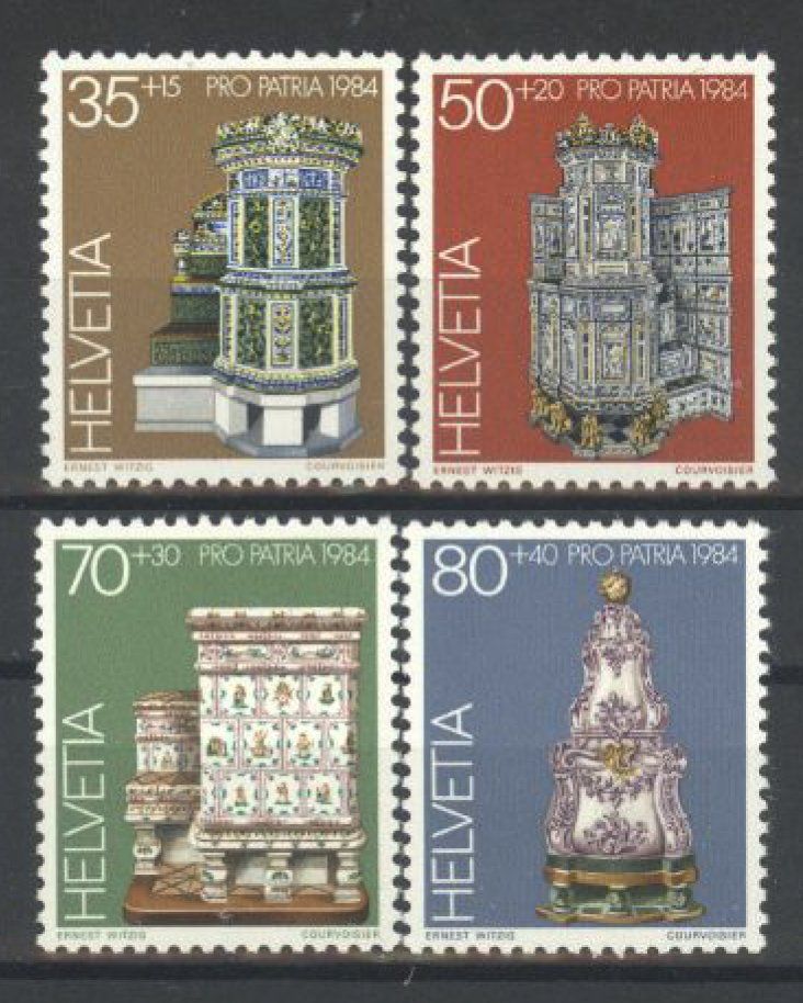 Tutti i francobolli: 1984, Pro Patria ** – Usato da Willisau venduto da Vollstempel