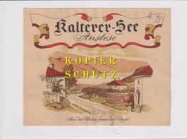 Etikette - Kalterer-See Auslese /bd
