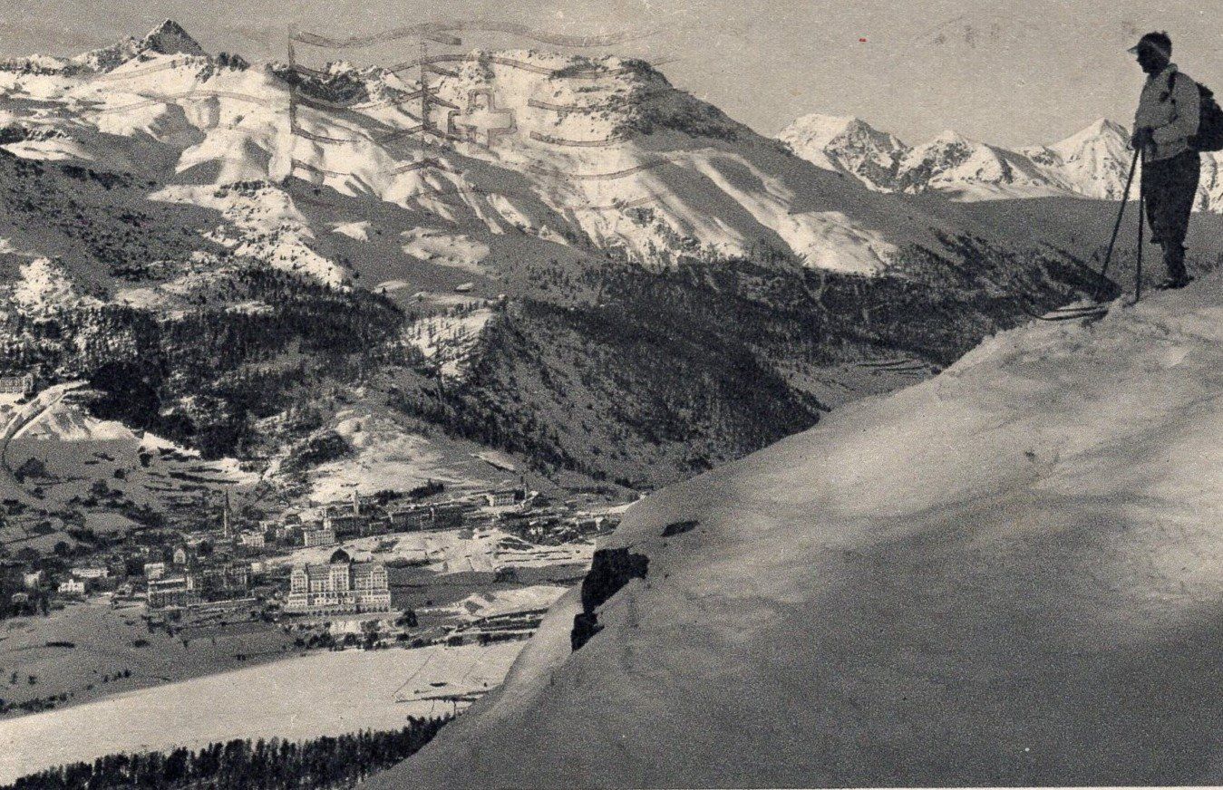 Cartes postales: St Moritz  1937   Neujahrs-Karte – D'occasion à Aarau par kufi44 1
