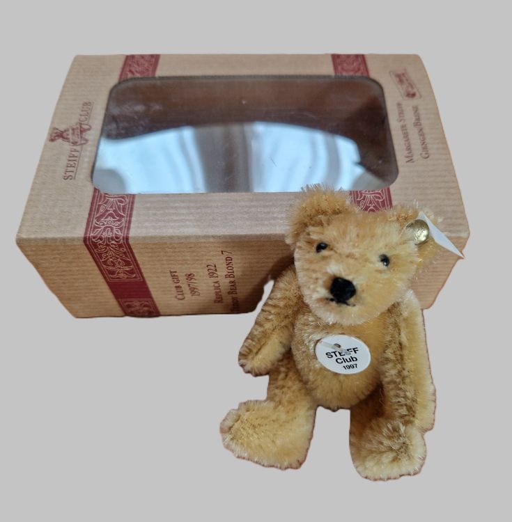 Pocket Hug Mini-Teddybär - Süßer Sorgenbär In Box Mit Spruch