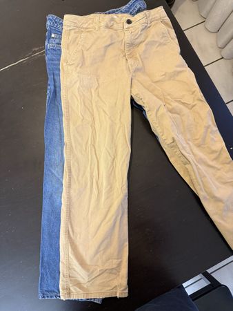 2 H&M Jeans 152&158 etwa gleich langen
